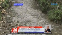 16-anyos na lalaki, apat na araw nang nawawala matapos anurin sa creek sa kasagsagan ng malakas na ulan | 24 Oras