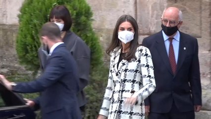 La reina Letizia clausura seminario sobre lengua y periodismo en La Rioja