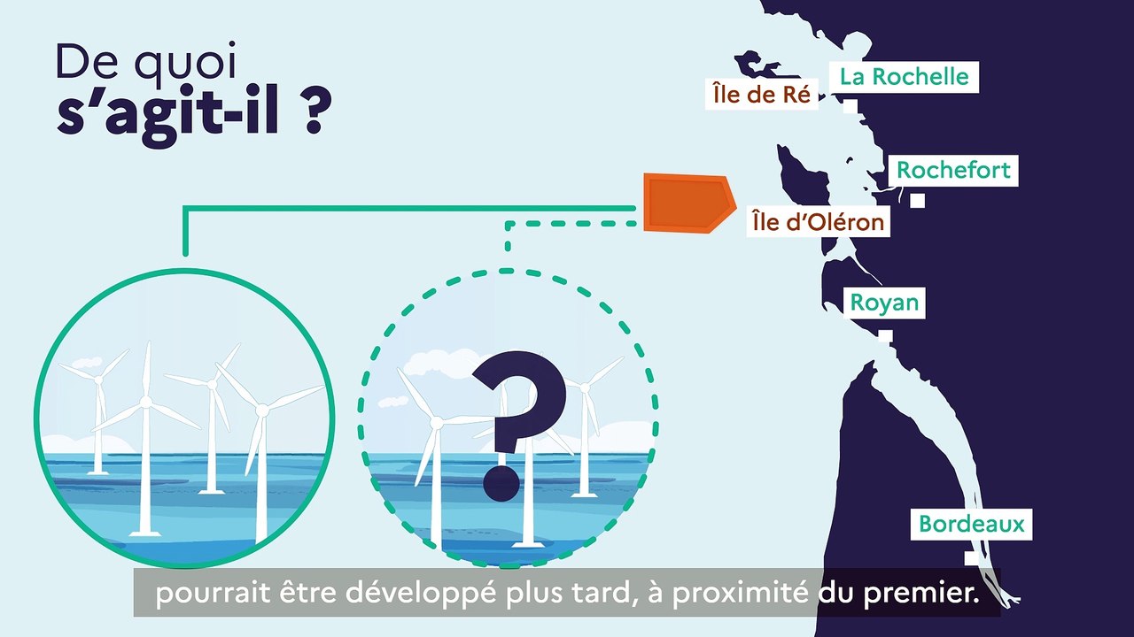 Éoliennes en mer Nouvelle-Aquitaine - Vidéo de présentation du projet par le maître d'ouvrage