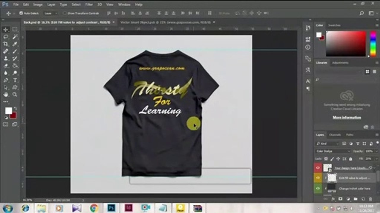 How to Design T-Shirt -Photoshop Tutorial