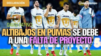 En Pumas se perdió identidad: David Patiño