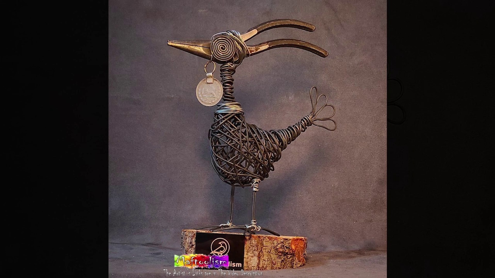 ⁣Making Iron Bird From Scrap Metal | Scrap Metal Bird Sculptures | Metal Art Compilation