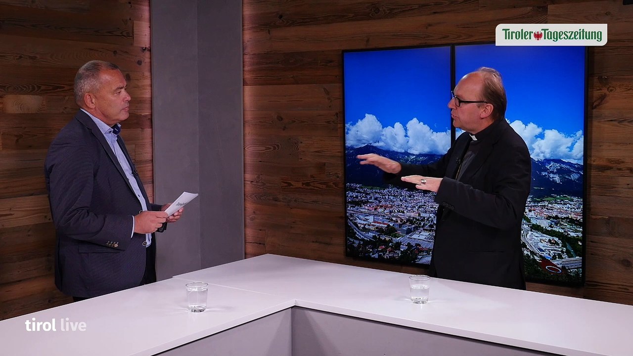 Diözesanbischof Hermann Glettler in „Tirol Live'
