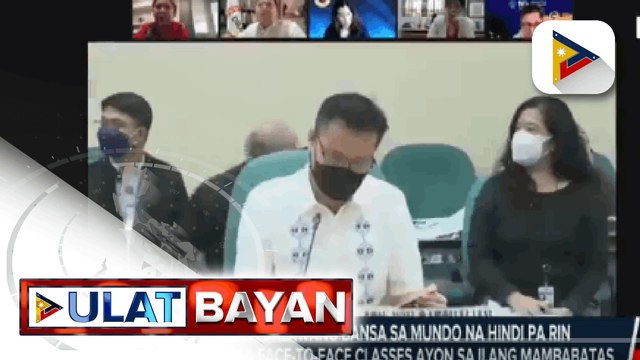 DepEd, pinaghahandaan ang pilot implementation ng face-to-face classes sa Nobyembre; DOH pinayagan ang 59 paaralan para sumali sa pilot test ng face-to-face classes