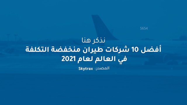 أفضل 10 شركات طيران منخفضة التكلفة في العالم 2021