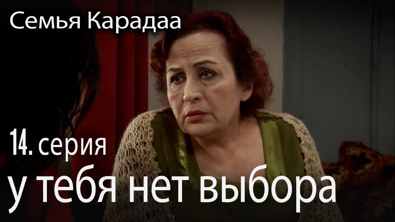 у тебя нет выбора - Семья Карадаа 14 серия