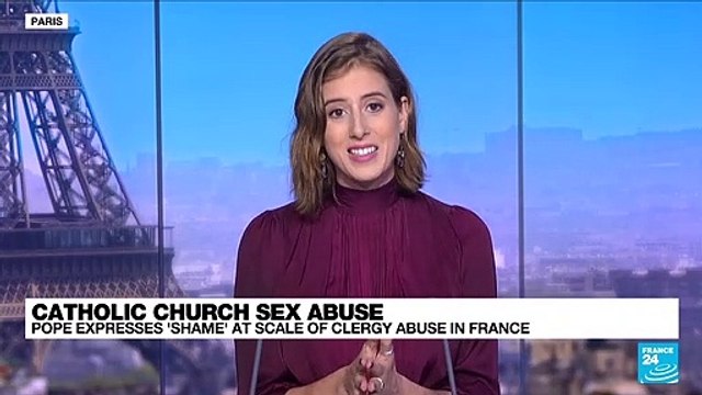 Pope Francis expresses 'shame' at scale of clergy abuse in France