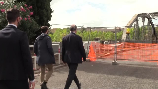 Roma, Gualtieri al Ponte dell'Industria: Serve massima rapidita' lavori