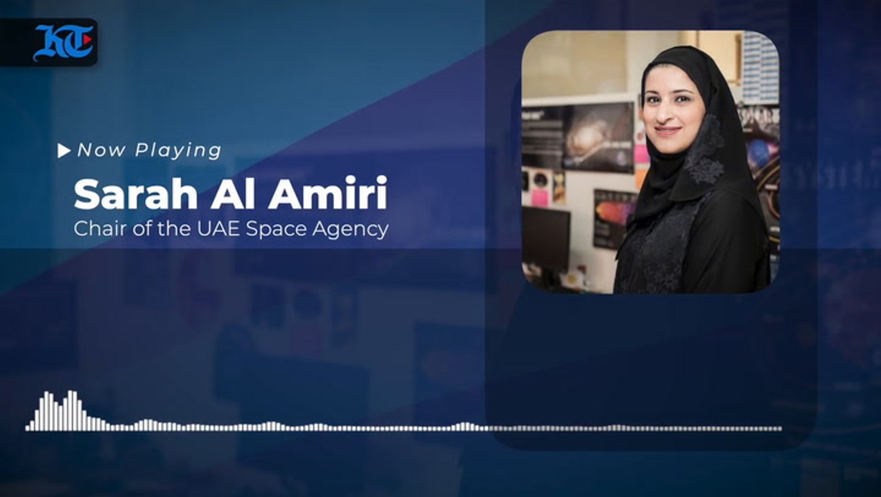 Sarah Al Amiri, Chair of the UAE Space Agency