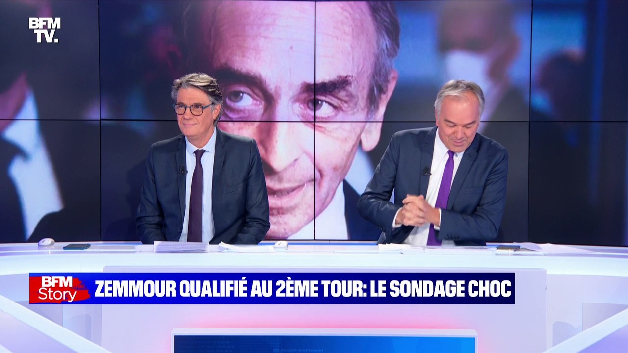 Story 1 : Éric Zemmour qualifié au 2ème tour de la présidentielle, le sondage choc - 06/10
