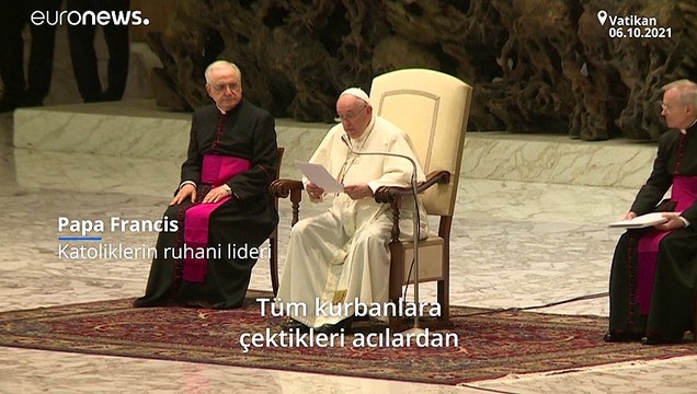 Papa, Fransa'daki kiliselerde cinsel istismar vakalarının 'utanç verici' olduğunu söyledi