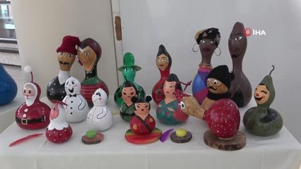 Hobi olarak başladı, usta öğretici olup sergi açtı