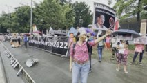 Activistas filipinos denuncian la candidatura a presidente de Marcos