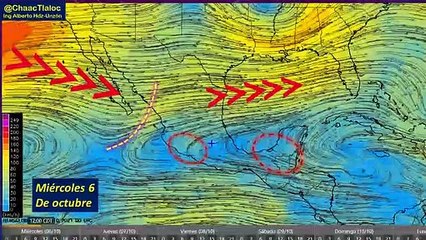 Clima de hoy miércoles: Potencial de chubascos muy fuertes