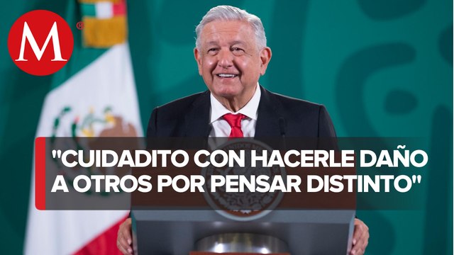 AMLO desaprueba ataques contra la senadora Lilly Téllez