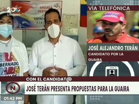 Con el Candidato | José Alejandro Terán y el opositor Luis Olivo presentan propuestas para La Guaira