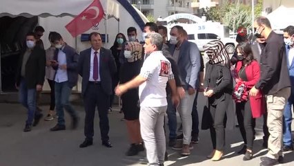 Evlat nöbetine bir destek de Yenişehir'den geldi