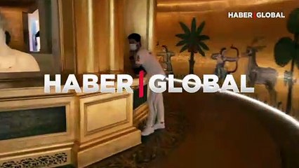 Ünlü heykelin genital bölgesi Dubai sergisinde gözlerden uzak