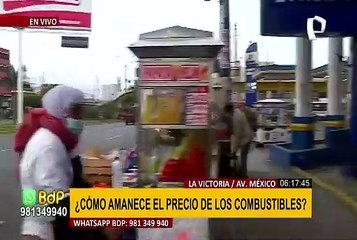 Precios de los combustibles aumentan en diversos puntos de la capital