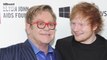 Ed Sheeran Teaming Up With Elton John for Upcoming Christmas Song | Billboard News