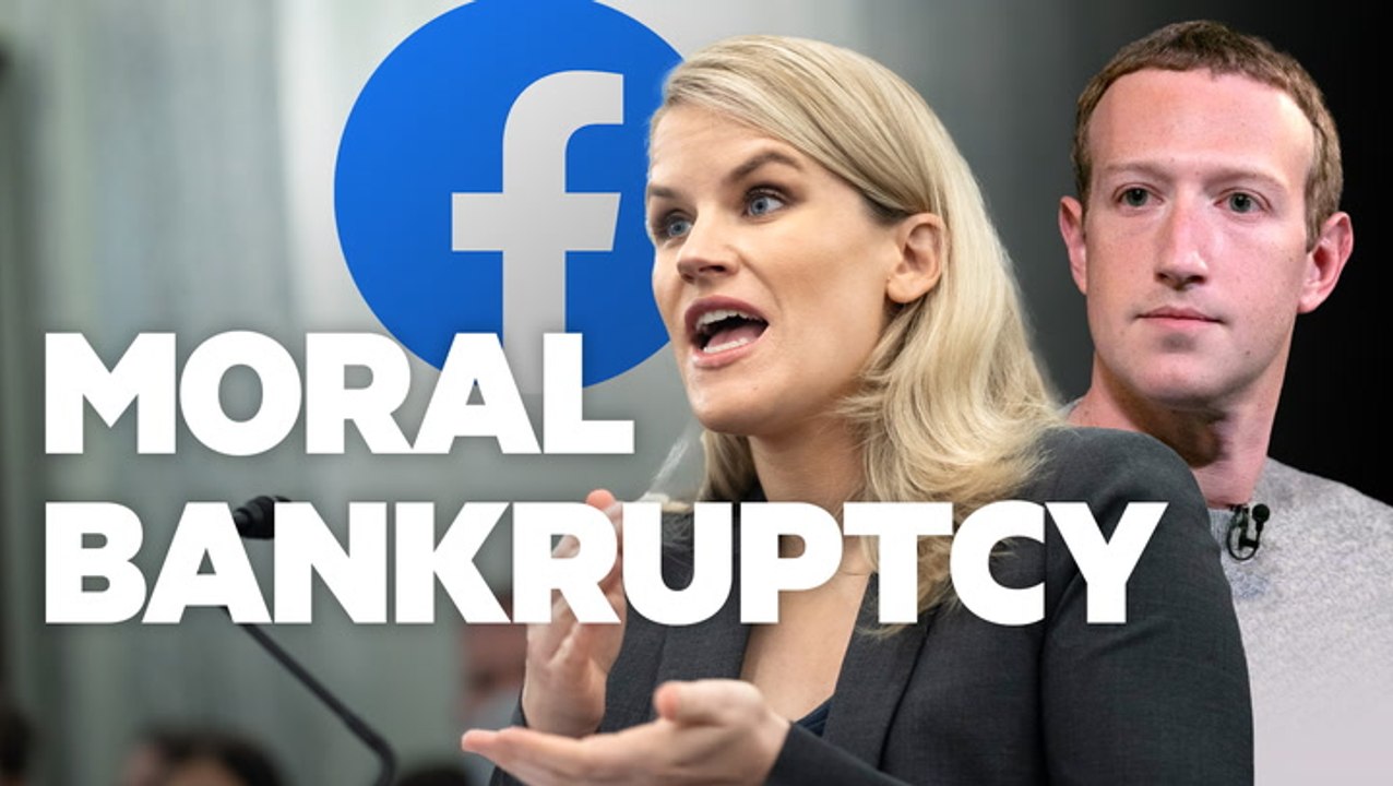 VIDEO: A Facebook whistleblower accused the company of 'moral bankruptcy' in testimony before Senate