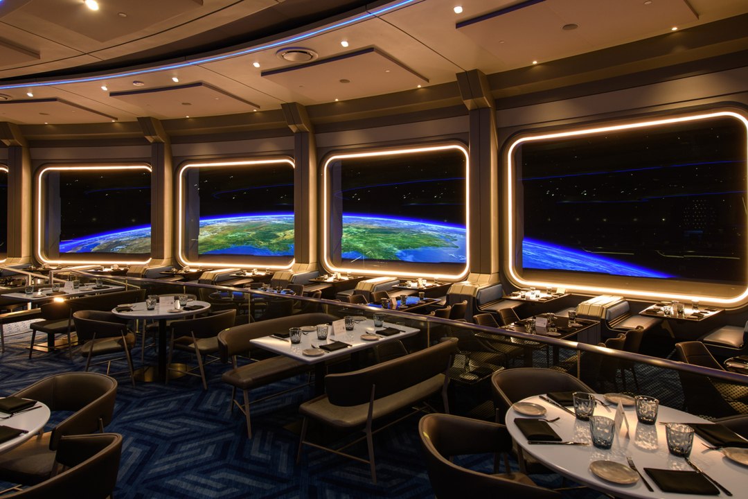 Disney World's New Space-Themed Restaurant Lets You Dine 220 Miles Above the Earth