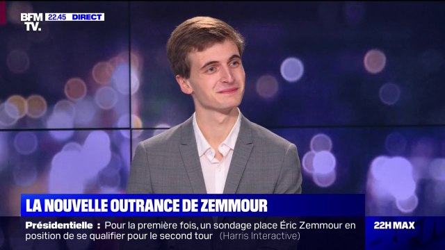 Maxence Briquet (Les Amis d’Éric Zemmour): L'extrême droite est une droite antirépublicaine, Éric Zemmour ne veut absolument pas abolir la République