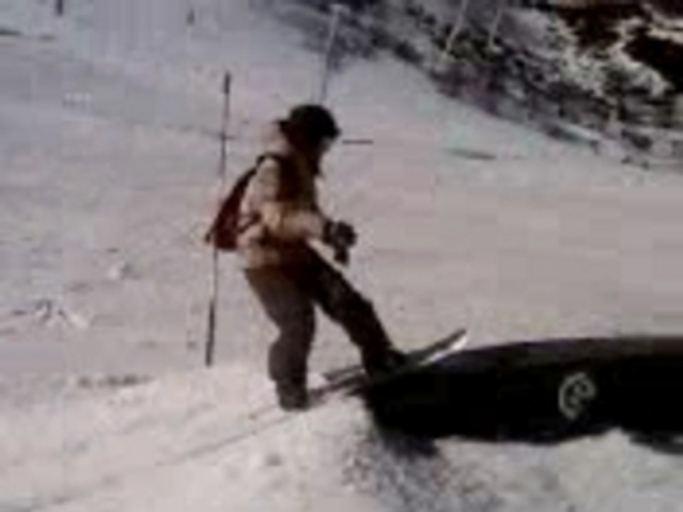 Snowpark de Piau Engaly>>Justine & Ben