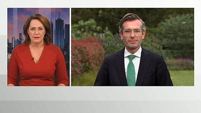 NSW Premier Dominic Perrottet announces face masks in the office are going earlier than 1 December 2021