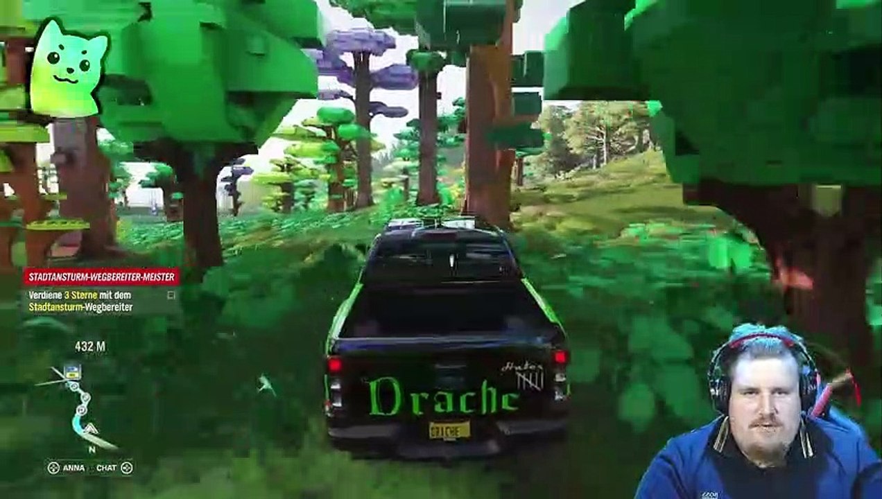 2021.08.22 Forza-Könner zeigt wie man richtig fährt - Drachenlord Stream (20.08.2021)