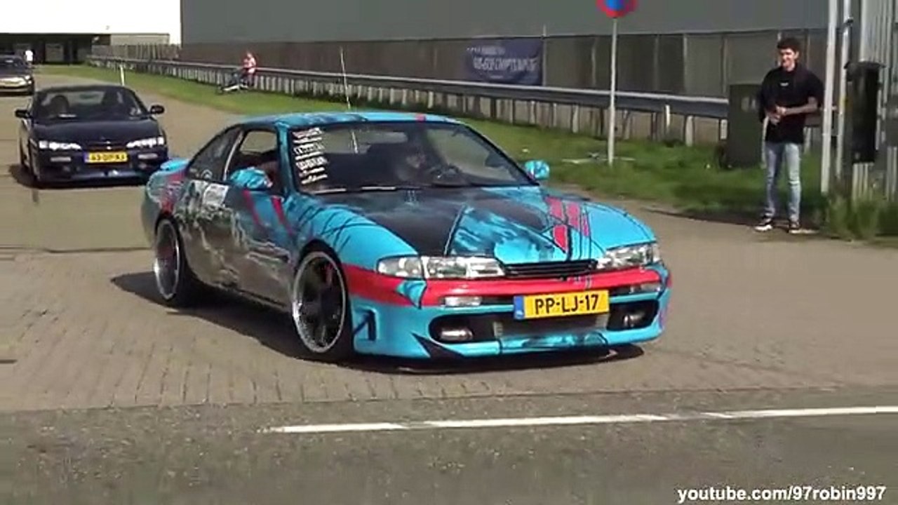 Loud JDM Cars leaving a Carshow 2 GO JAPAN 2021