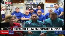 Russie  ils tournent le premier film dans lespace