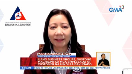 Panayam kay Asec. Dominique Tutay, Department of Labor and Employment | UB