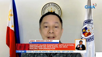 Panayam kay Usec. Brigido Dulay, DFA | UB