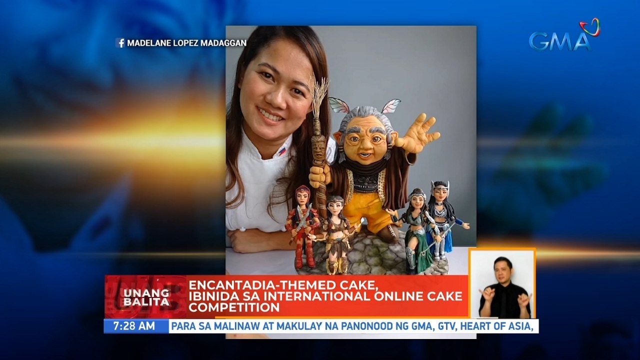 Encantadia-themed cake, ibinida sa international online cake competition | UB