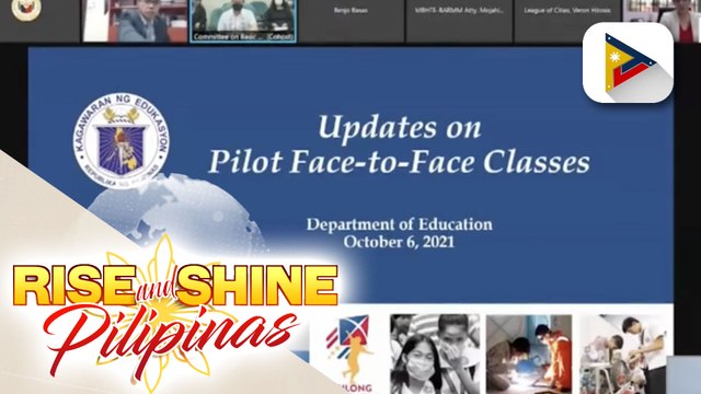Ilang mambabatas, kinuwestiyon ang matagal na pagbabalik ng face-to-face classes sa bansa; DepEd, iginiit na puspusan na ang paghahanda para sa pagsisimula ng face-to-face classes sa Nobyembre