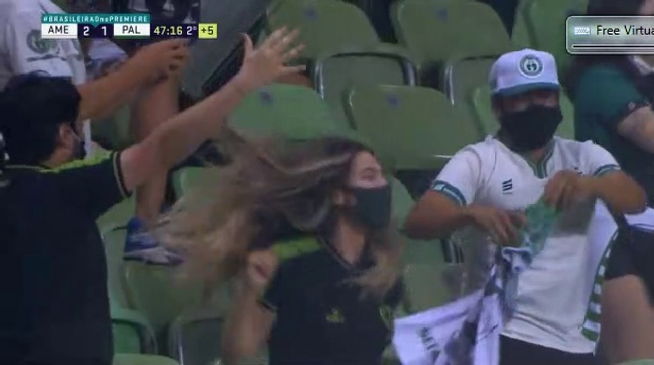 Penalty 2° gol! América vs Palmeiras