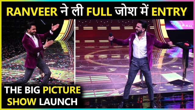 Ranveer Singh's Super Grand Entry At The Big Picture Show Launch | Colors
