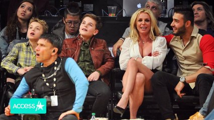 Britney Spears' Sons Look All Grown Up In Rare Photo