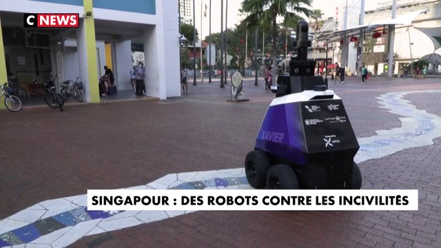 Singapour : des robots contre les incivilités