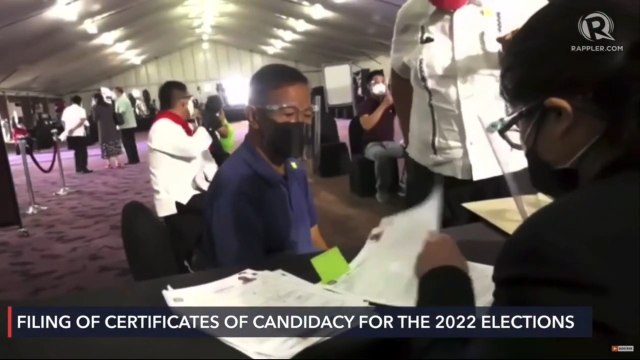 Jejomar Binay files candidacy for senator