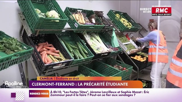 RMC chez vous : La précarité étudiante à Clermont-Ferrand - 07/10