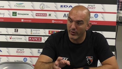 Point infirmerie avant la J6 - Oyonnax / Mont de Marsan