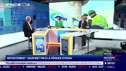 Patrick Blethon (Saur) : Recrutement, Saur met fin à la période d'essai - 07/10