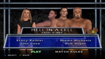 Here Comes the Pain Stacy Keibler(ovr 100) vs John Cena vs Shawn Michaels vs Hulk Hogan