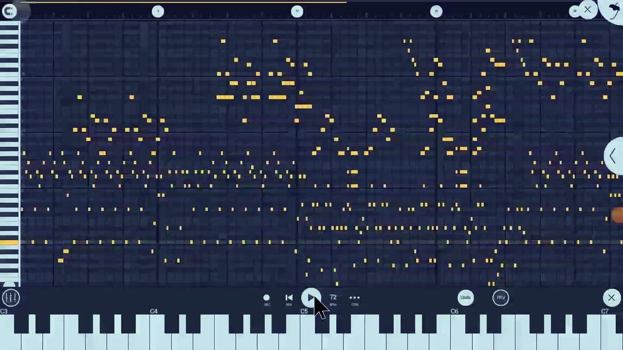 Naruto Shippuden OST=Saika |FL STUDIO MOBILE |GUITAR VERSION