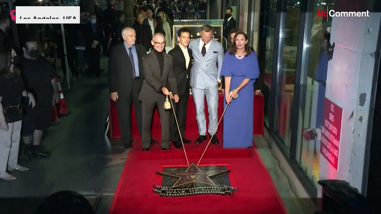 Daniel Craig unveils his star on the Hollywood Walk of Fame