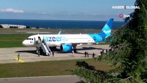 Bomba ihbarı yapılan uçak Trabzon Havalimanı'na acil iniş yaptı! Havalimanı kapatıldı