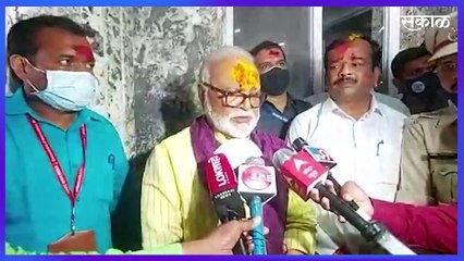 Nashik: सप्तशृंगी देवीची छगन भुजबळ यांच्या हस्ते आरती