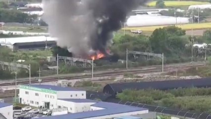 고양 대곡역 근처 비닐하우스 화재...인명피해 없어 / YTN